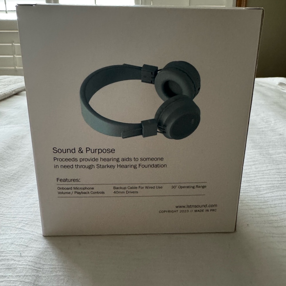New, Over-Ear Headphones - Portable Audio, Sky Blue